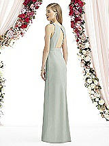 Rear View Thumbnail - Willow Green After Six Bridesmaid Dress 6740