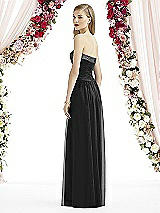 Rear View Thumbnail - Black After Six Bridesmaid Dress 6743