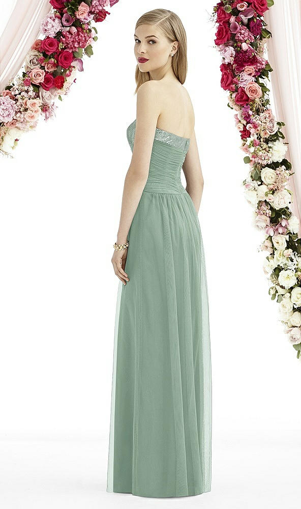 Back View - Seagrass After Six Bridesmaid Dress 6743
