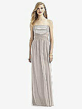 Front View Thumbnail - Taupe After Six Bridesmaid Dress 6743