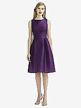 Front View Thumbnail - Majestic After Six Bridesmaid Dress 6744