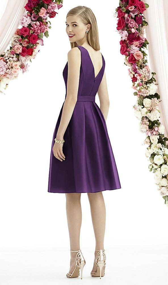 Back View - Majestic After Six Bridesmaid Dress 6744