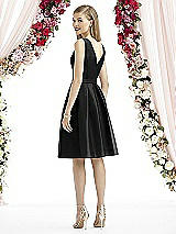 Rear View Thumbnail - Black After Six Bridesmaid Dress 6744