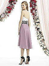 Rear View Thumbnail - Suede Rose & Starlight After Six Bridesmaid Dress 6747
