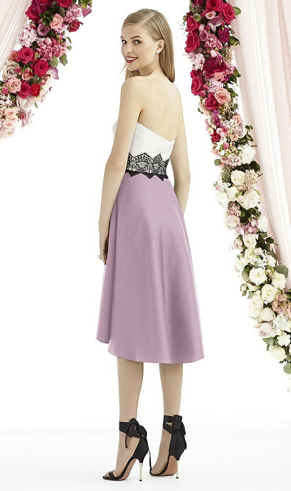 Back View - Suede Rose & Starlight After Six Bridesmaid Dress 6747