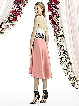 Rear View Thumbnail - Apricot & Starlight After Six Bridesmaid Dress 6747