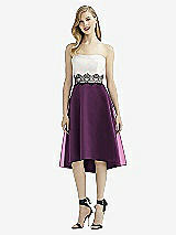 Front View Thumbnail - Aubergine & Starlight After Six Bridesmaid Dress 6747
