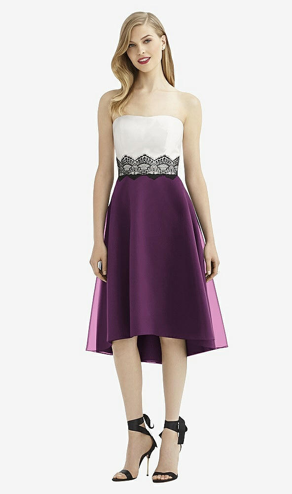 Front View - Aubergine & Starlight After Six Bridesmaid Dress 6747