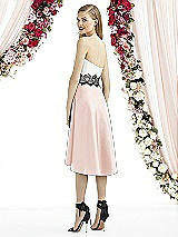 Rear View Thumbnail - Blush & Starlight After Six Bridesmaid Dress 6747