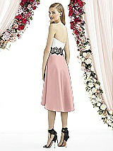 Rear View Thumbnail - Rose - PANTONE Rose Quartz & Starlight After Six Bridesmaid Dress 6747