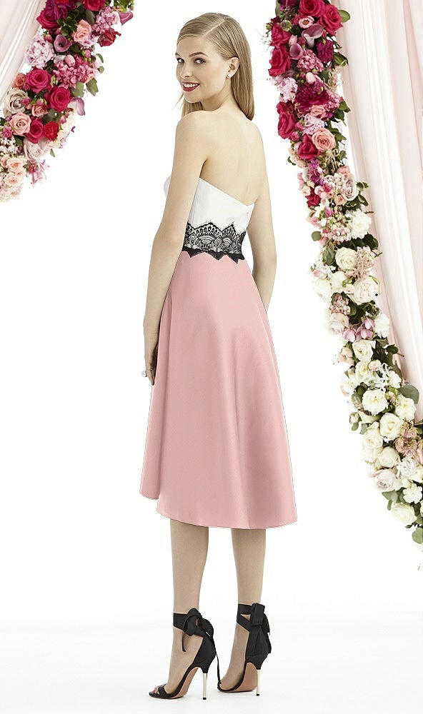 Back View - Rose - PANTONE Rose Quartz & Starlight After Six Bridesmaid Dress 6747