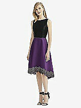 Front View Thumbnail - Majestic & Black After Six Bridesmaid Dress 6748