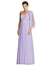 Alt View 2 Thumbnail - French Lilac & Metallic Gold After Six Bridesmaid Dress 6749