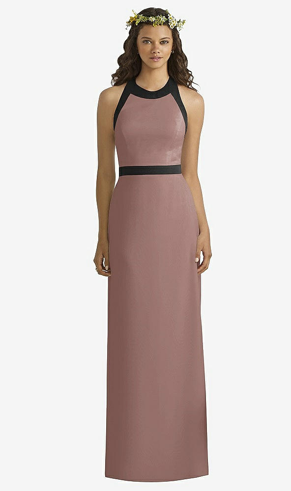 Front View - Sienna & Black Social Bridesmaids Style 8163