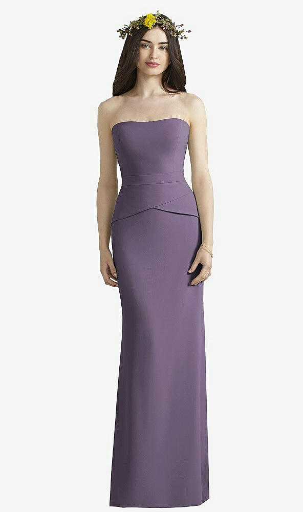 Front View - Lavender Social Bridesmaids Style 8165