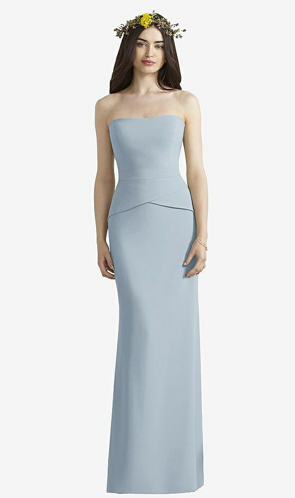 Front View - Mist Social Bridesmaids Style 8165
