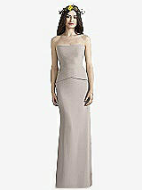 Front View Thumbnail - Taupe Social Bridesmaids Style 8165