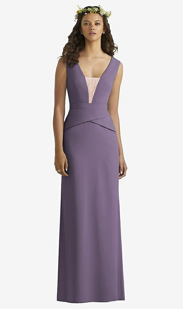 Front View - Lavender & Cameo Social Bridesmaids Style 8166