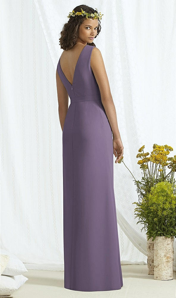 Back View - Lavender & Cameo Social Bridesmaids Style 8166