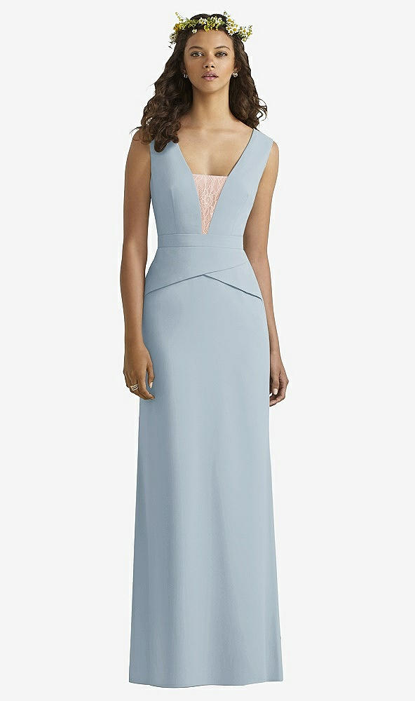 Front View - Mist & Cameo Social Bridesmaids Style 8166