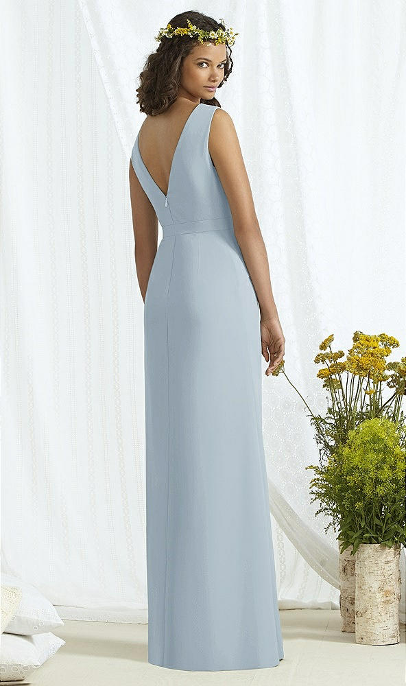 Back View - Mist & Cameo Social Bridesmaids Style 8166