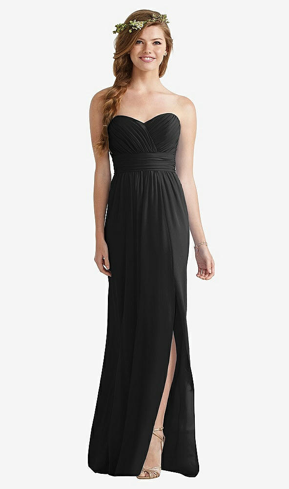 Front View - Black Social Bridesmaids Style 8167