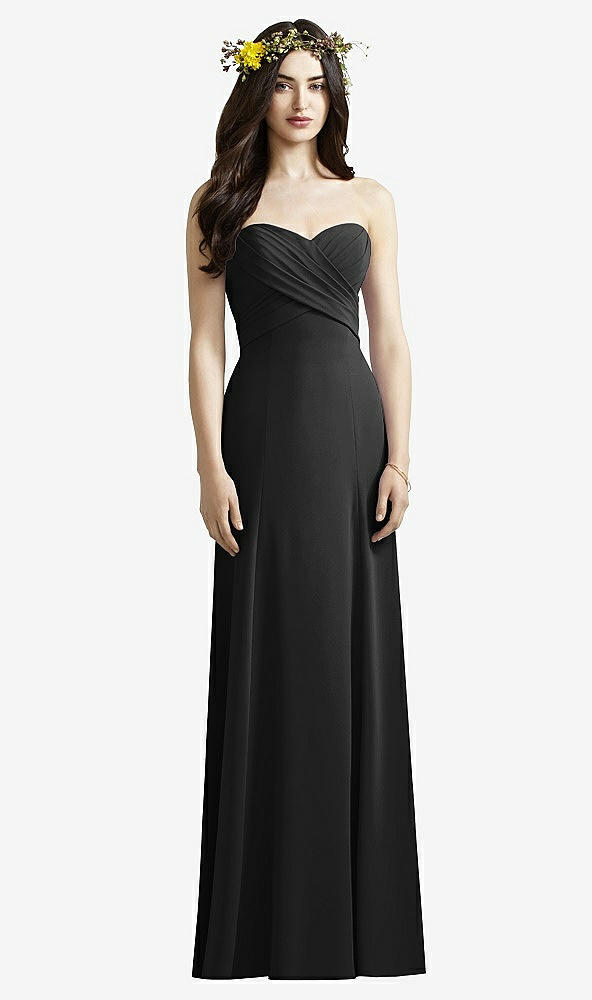 Front View - Black Social Bridesmaids Style 8168