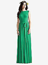 Front View Thumbnail - Pantone Emerald Social Bridesmaids Style 8169