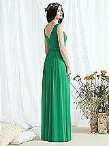 Rear View Thumbnail - Pantone Emerald Social Bridesmaids Style 8169