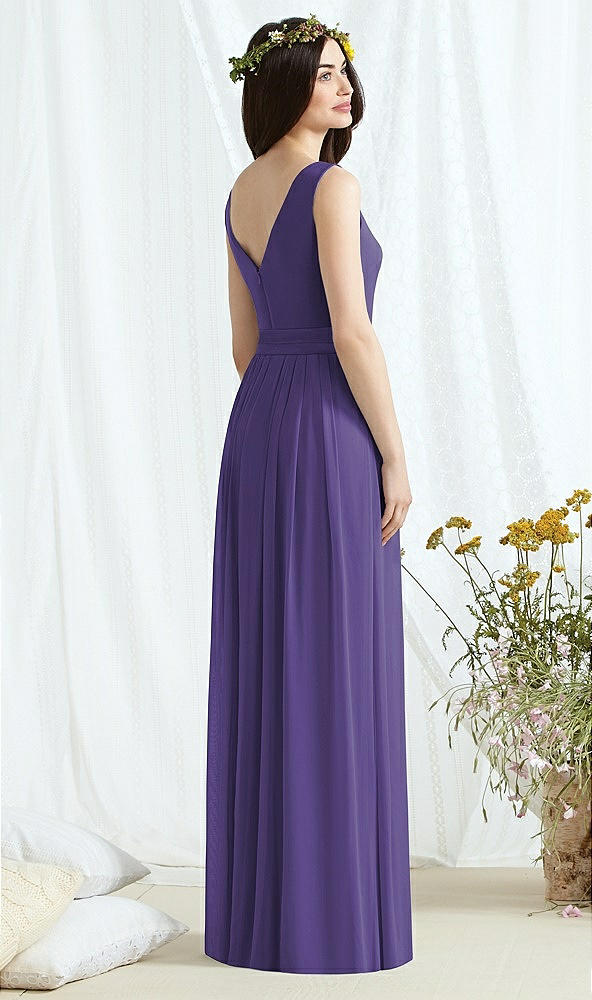 Back View - Regalia - PANTONE Ultra Violet Social Bridesmaids Style 8169