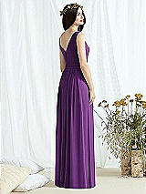 Rear View Thumbnail - African Violet Social Bridesmaids Style 8169