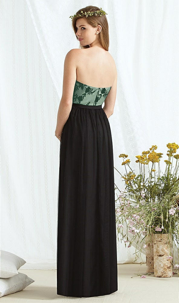 Back View - Seagrass & Off White Social Bridesmaids Style 8171