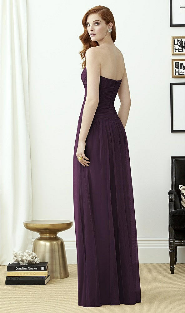 Back View - Aubergine Dessy Collection Style 2950