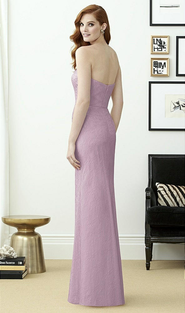 Back View - Suede Rose Dessy Collection Style 2952