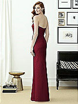 Rear View Thumbnail - Burgundy Dessy Collection Style 2952