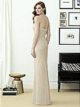 Rear View Thumbnail - Champagne Dessy Collection Style 2952