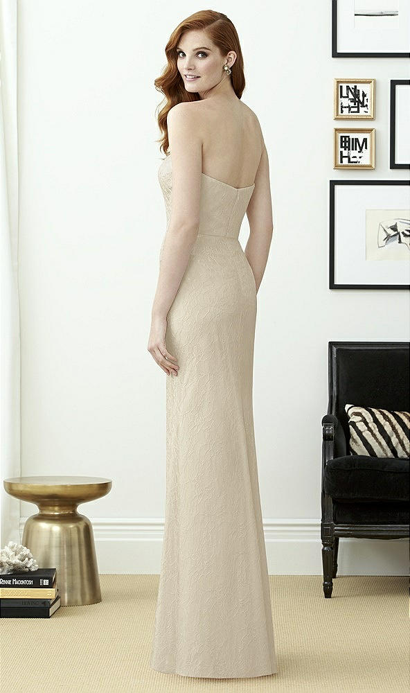 Back View - Champagne Dessy Collection Style 2952