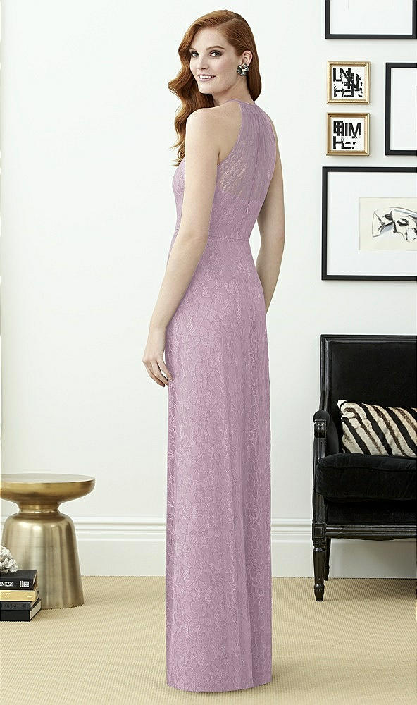 Back View - Suede Rose Dessy Collection Style 2953
