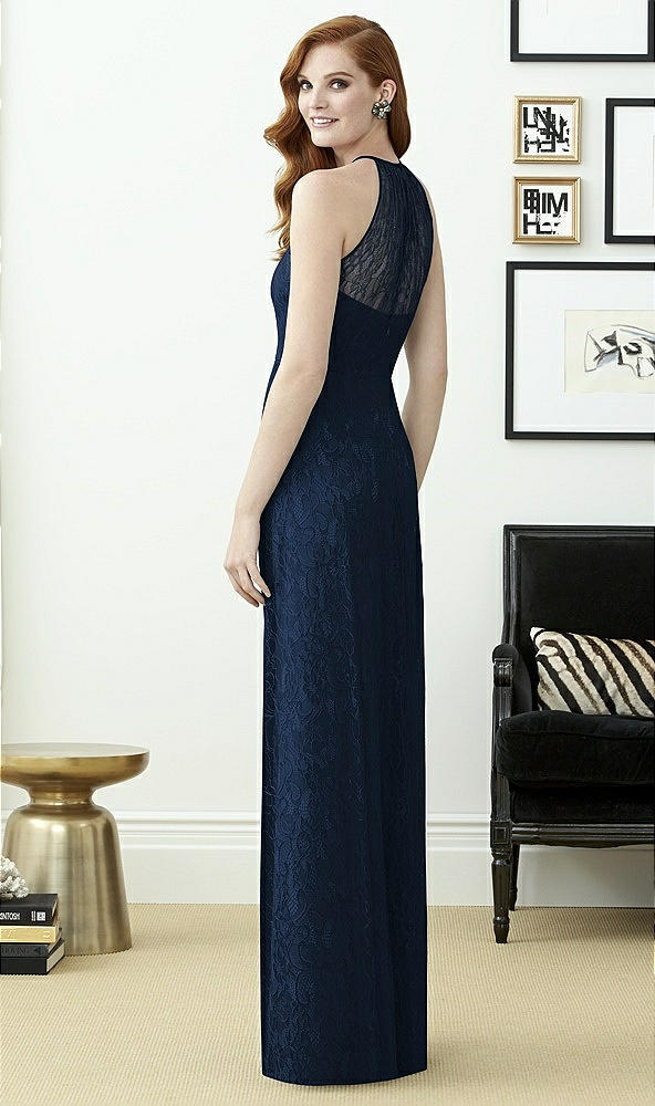 Back View - Midnight Navy Dessy Collection Style 2953