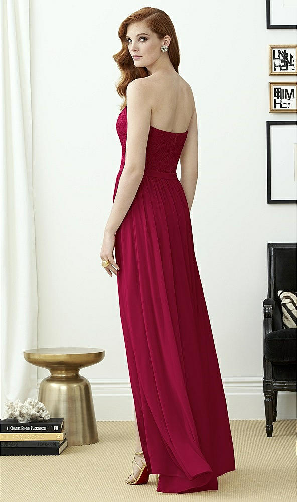 Back View - Spanish Red Dessy Collection Style 2954