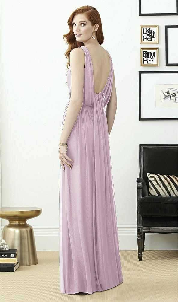Back View - Suede Rose Dessy Collection Style 2955