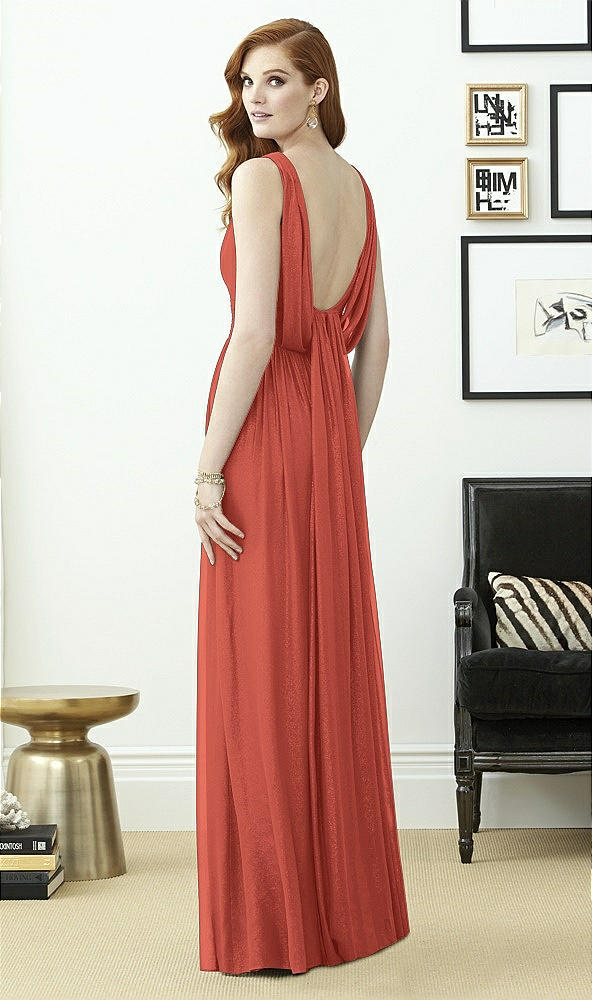 Back View - Amber Sunset Dessy Collection Style 2955