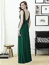 Rear View Thumbnail - Hunter Green Dessy Collection Style 2955