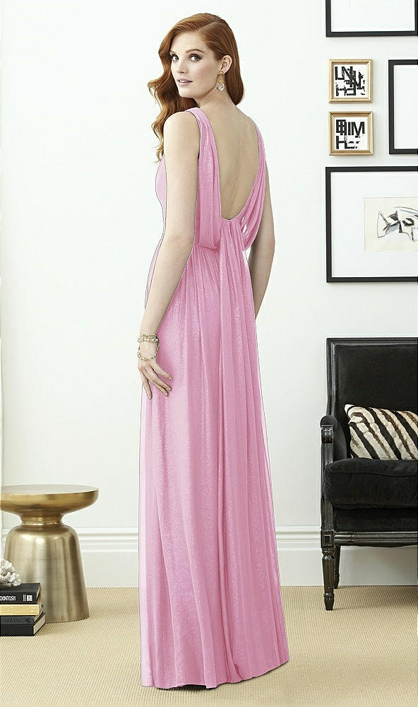 Back View - Powder Pink Dessy Collection Style 2955