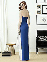 Rear View Thumbnail - Classic Blue & White Dessy Collection Style 2956