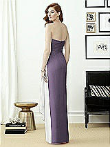 Rear View Thumbnail - Lavender & White Dessy Collection Style 2956