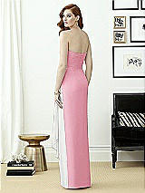 Rear View Thumbnail - Peony Pink & White Dessy Collection Style 2956
