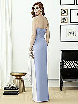 Rear View Thumbnail - Sky Blue & White Dessy Collection Style 2956