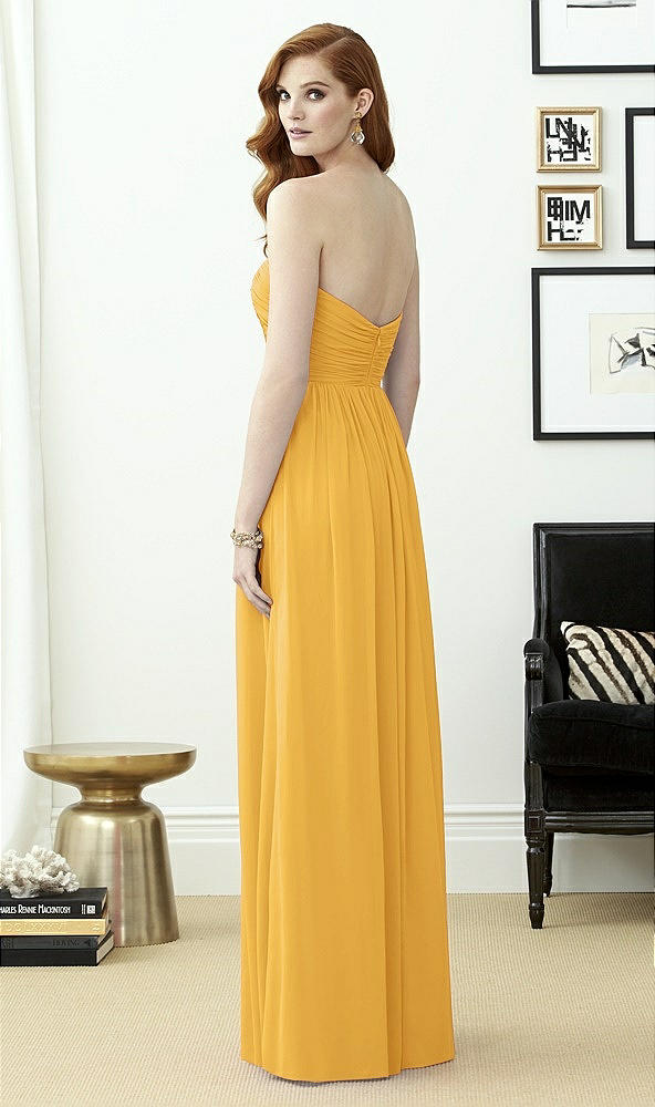 Back View - NYC Yellow Dessy Collection Style 2957