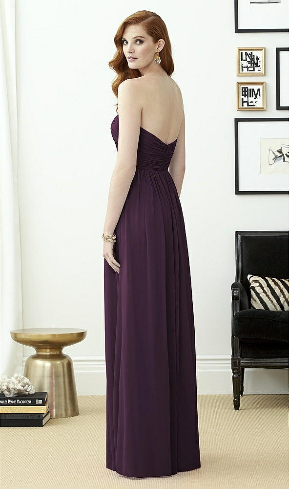 Back View - Aubergine Dessy Collection Style 2957